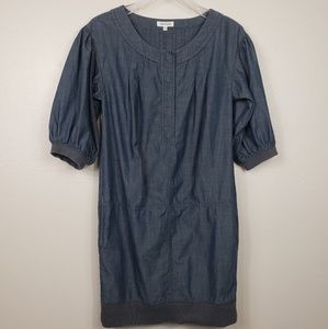 GENERRA for Anthropologie Chambray Mini Dress